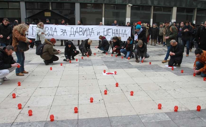 Pravda za Davida i Dženana: Održan skup solidarnosti u Beogradu